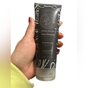 New Tweak'd by Nature,  tribal chocolate cleansing hair treatment